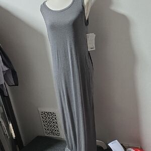 Athleta Charcoal Maxi Dress
